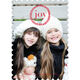 Red Wreath Filled with Joy Holiday Photo Cards Image 6 of 6